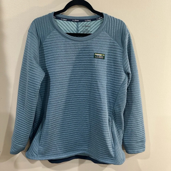 L.L. Bean Sweaters - L.L.Bean Women's Blue Sweatshirt. Size Large